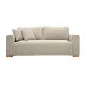 Beige Tuxedo Sofa