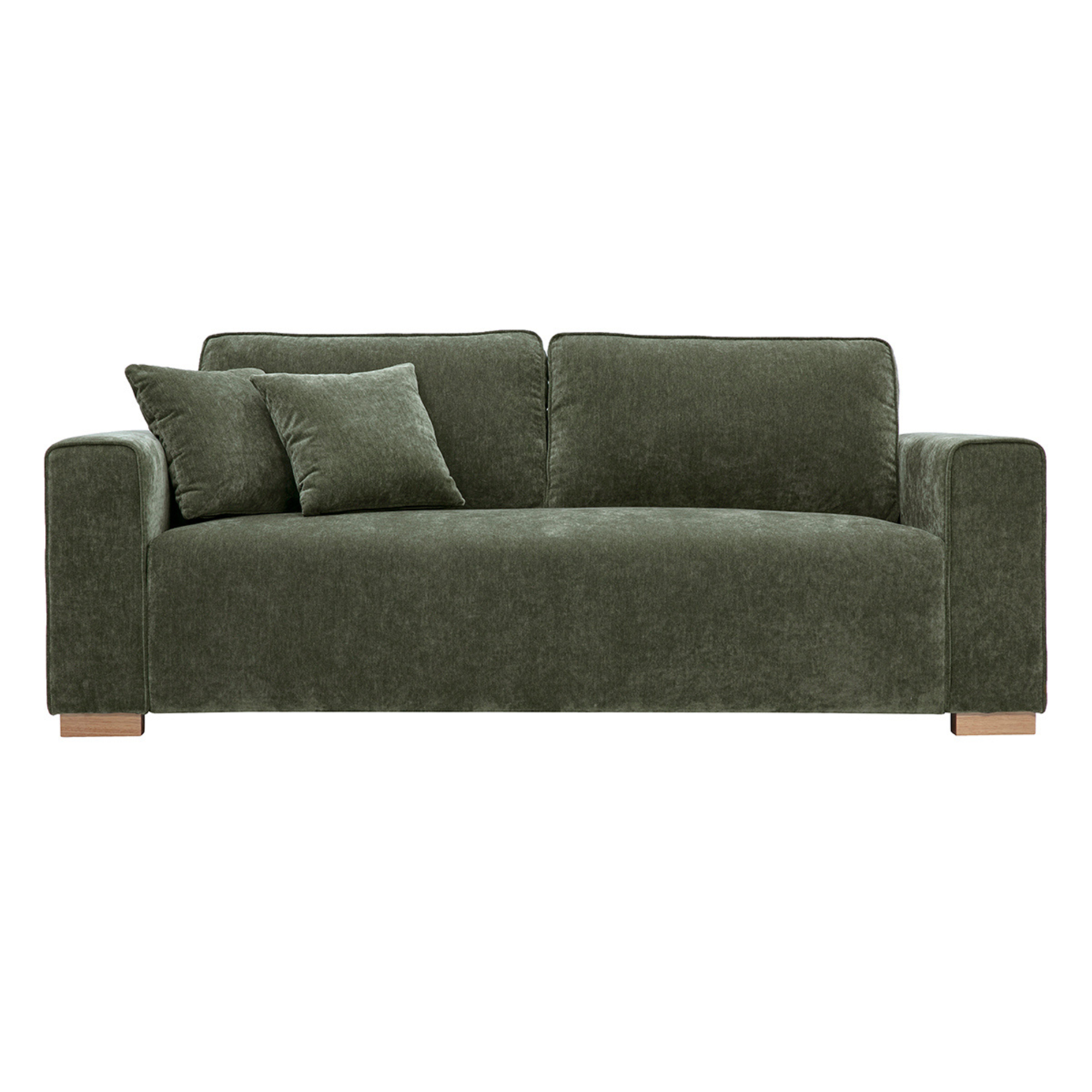 Tuxedo Velvet Sofa