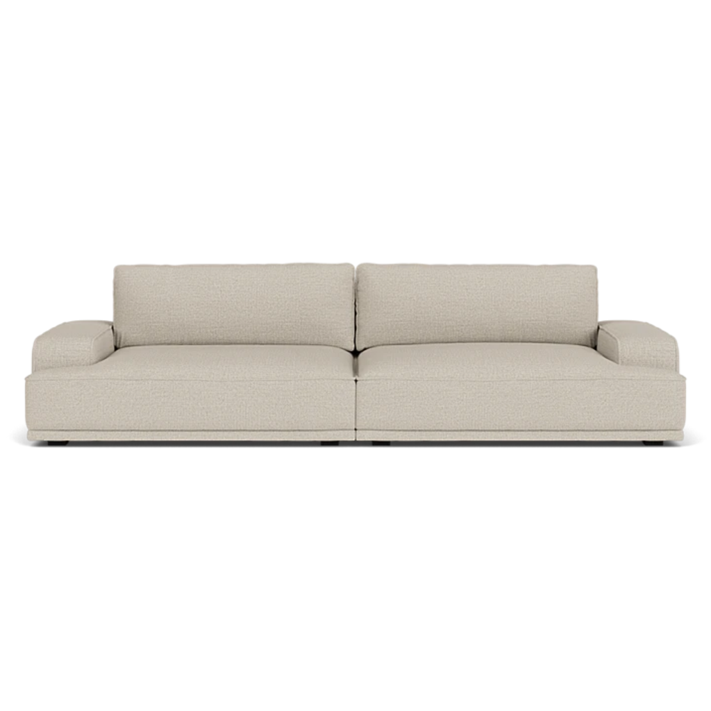 Modern Low-Profile Sectional Sofa