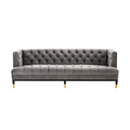 Grey Tuxedo Sofa