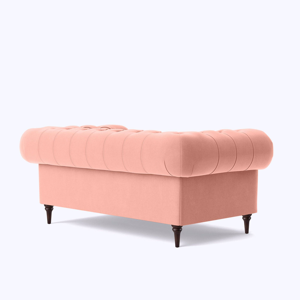 Peach Chesterfield Sofa