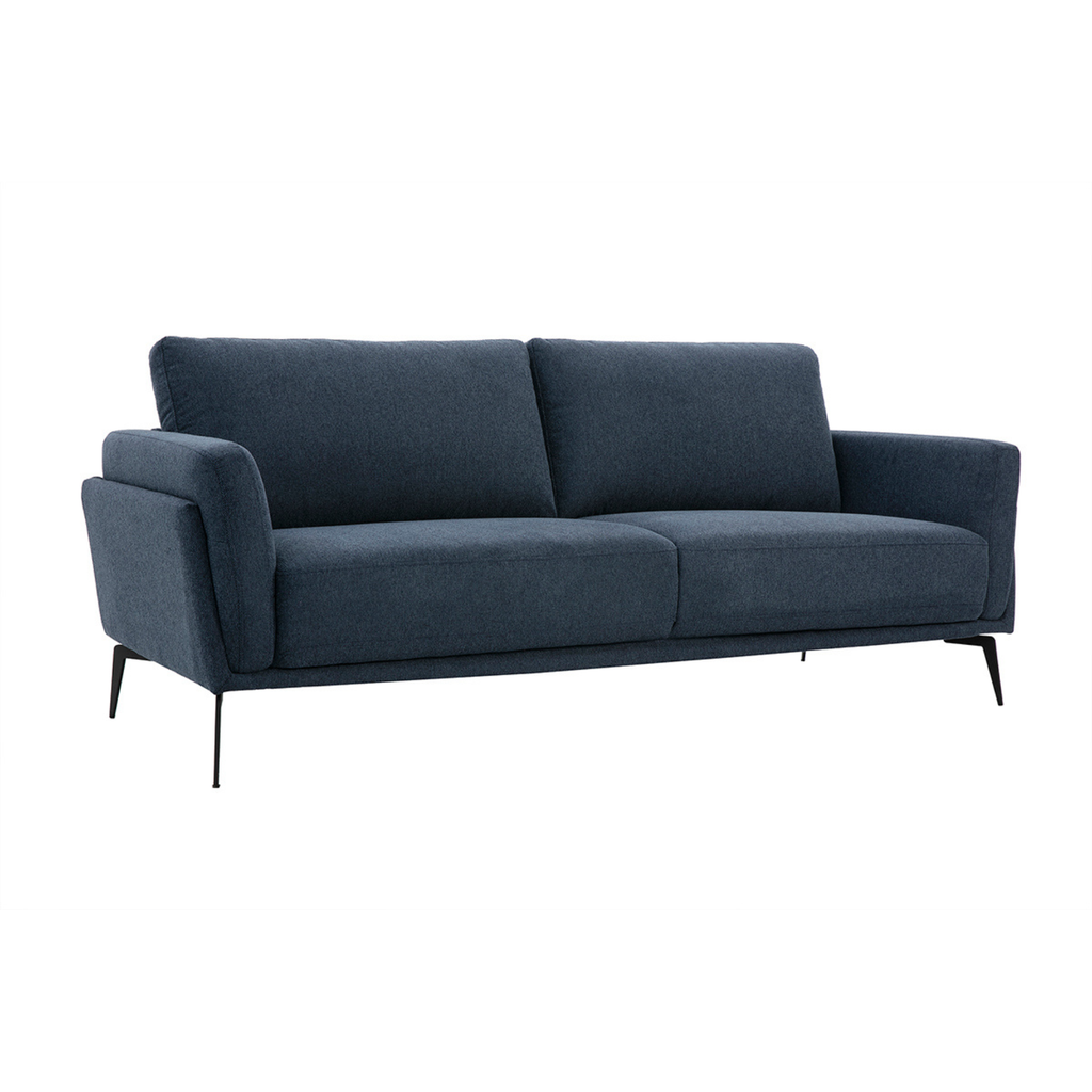 Blue Mid-Century Sofa