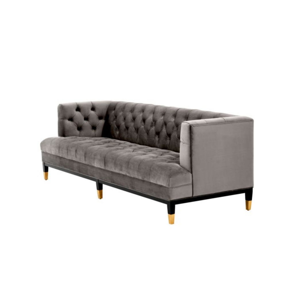 Grey Tuxedo Sofa