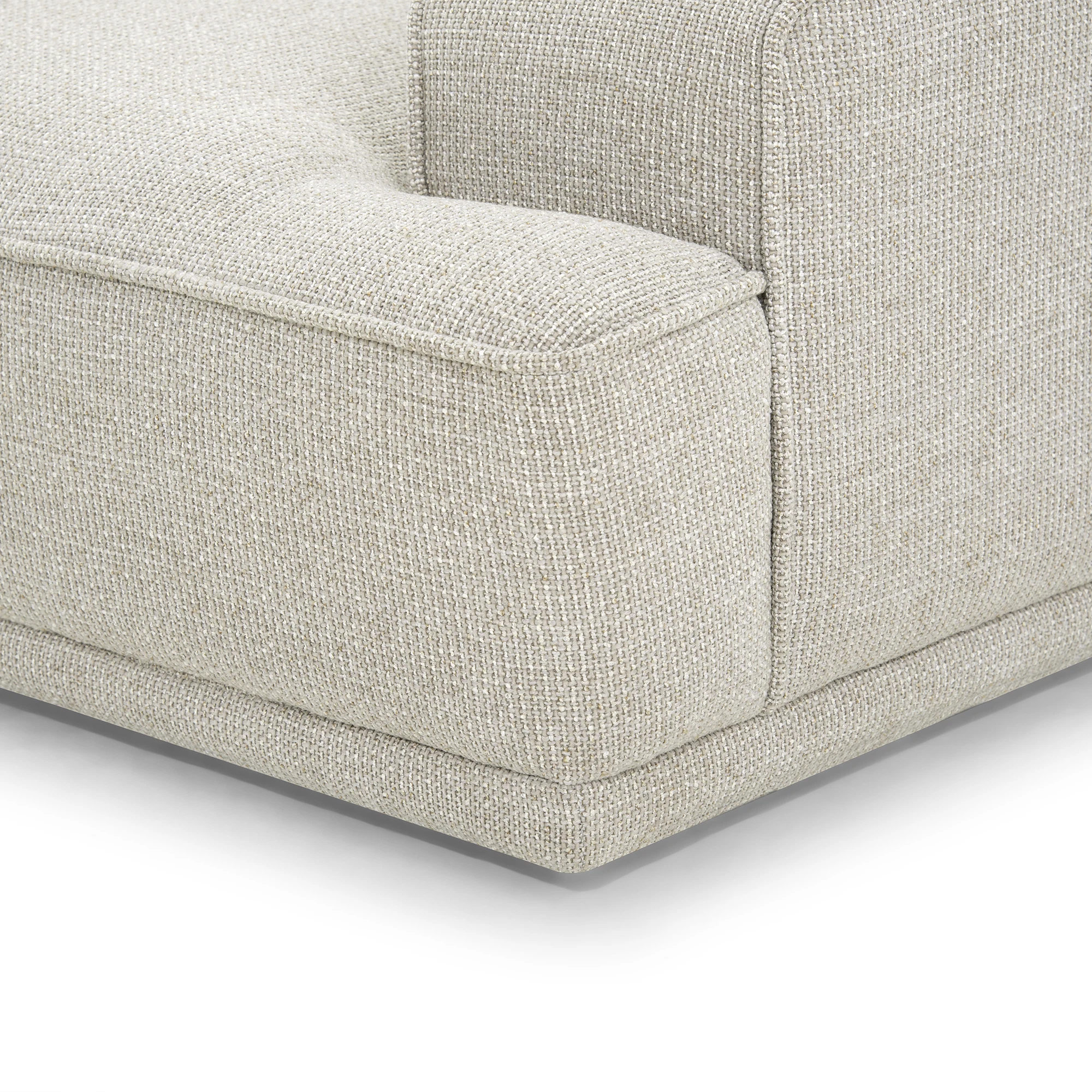 Modern Low-Profile Sectional Sofa