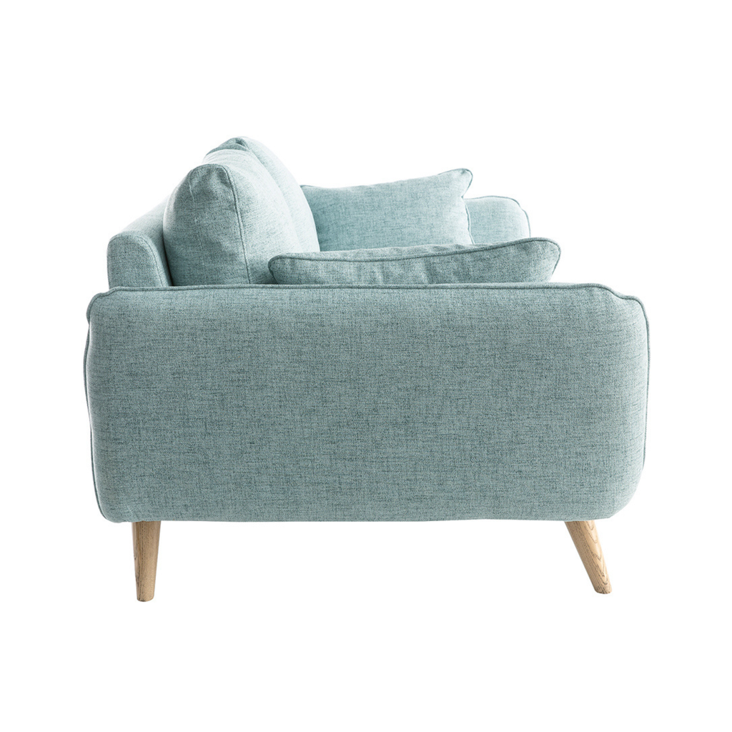 Scandinavian-inspired 3-seater sofa