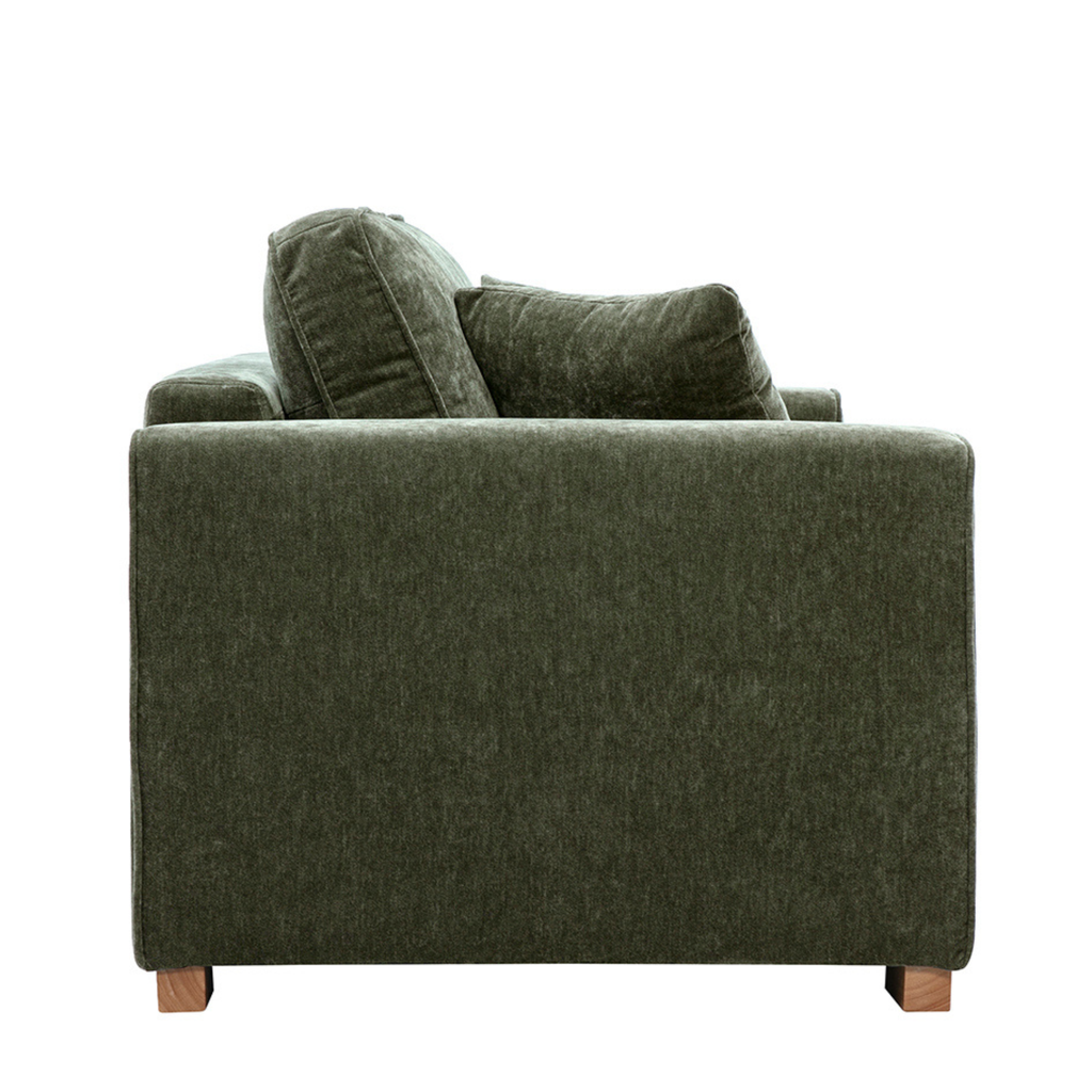 Tuxedo Velvet Sofa