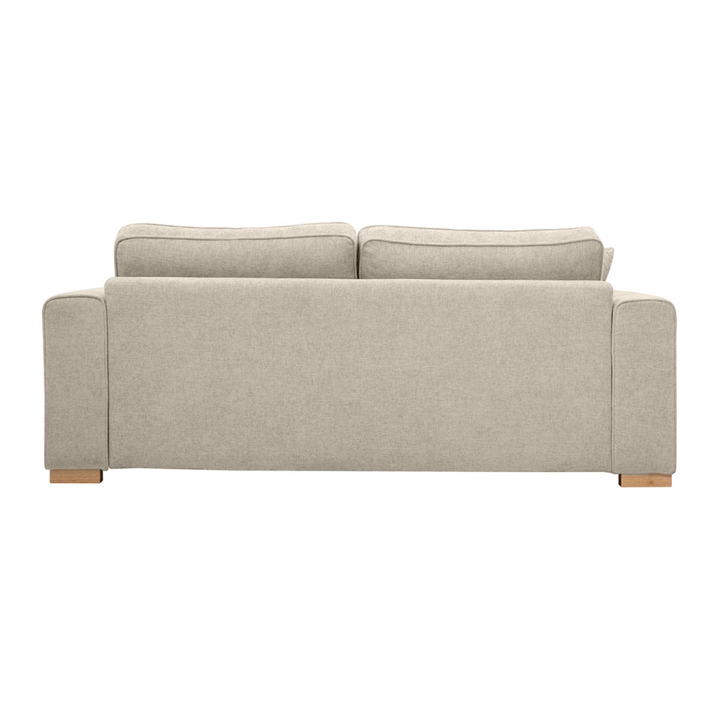 Beige Tuxedo Sofa