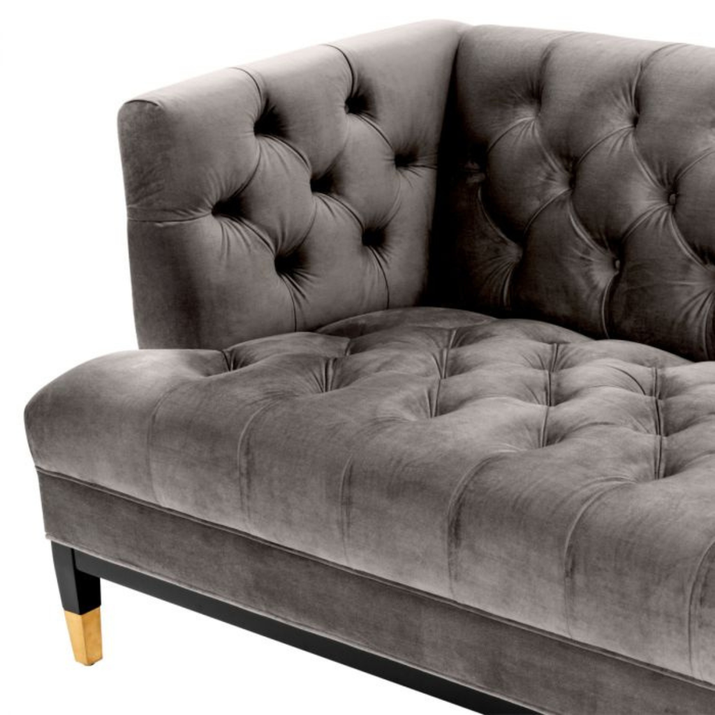 Grey Tuxedo Sofa