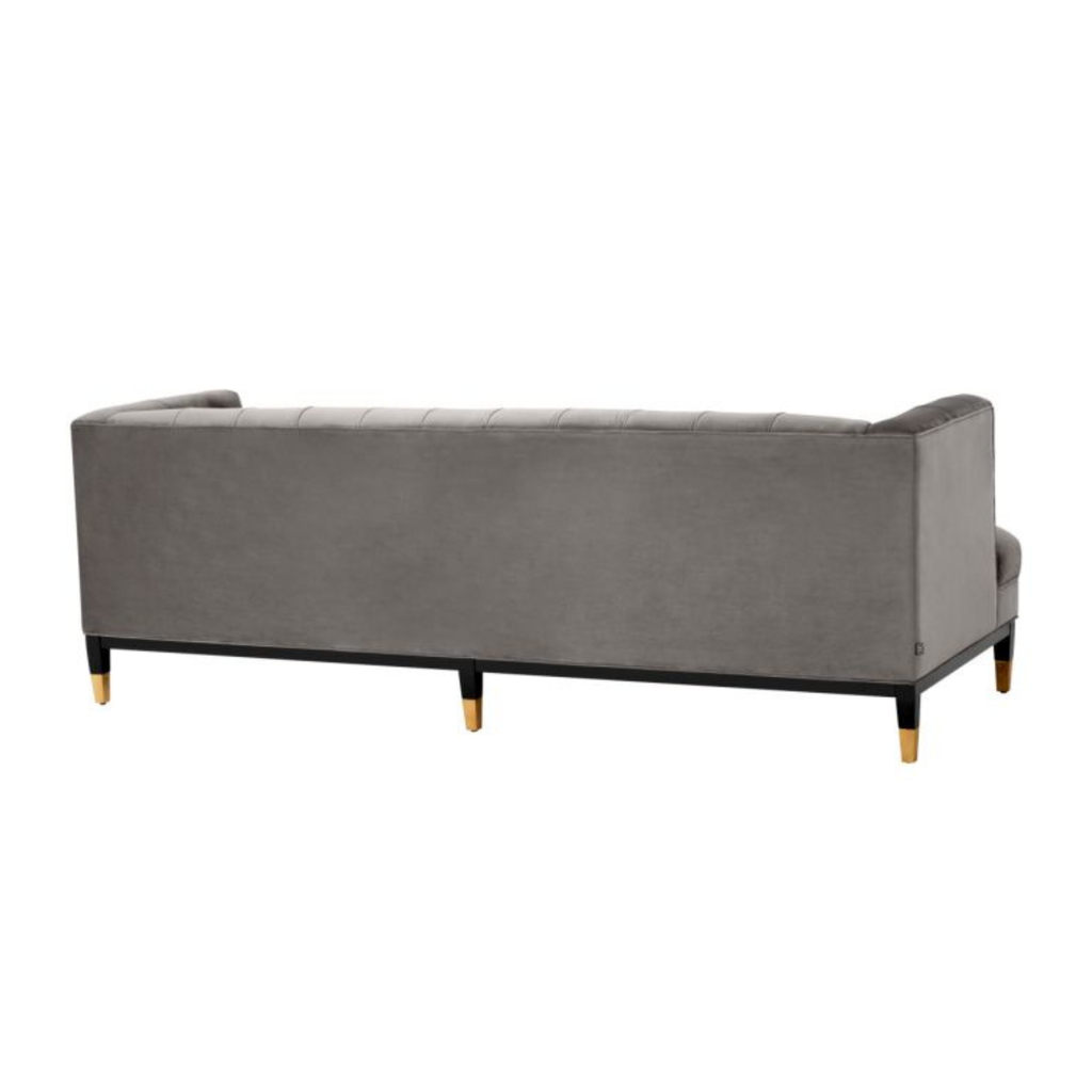 Grey Tuxedo Sofa