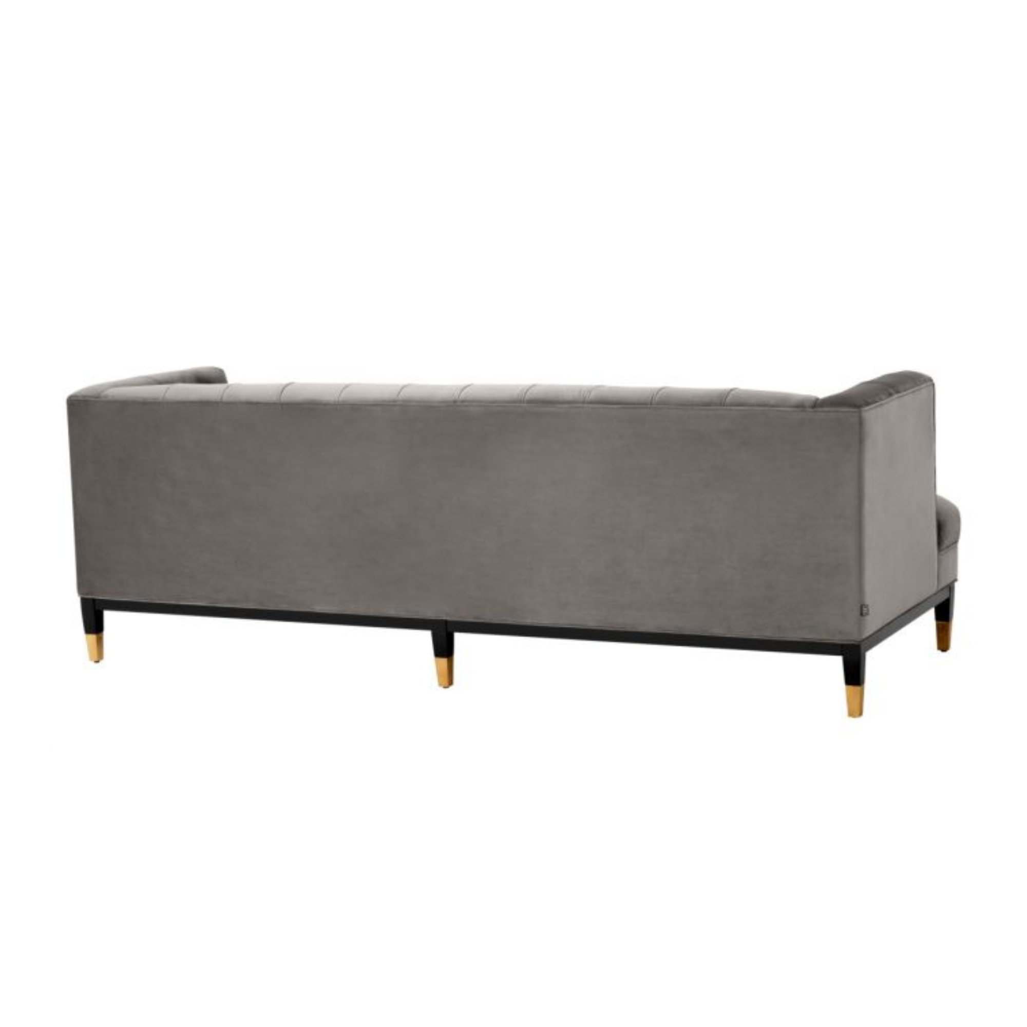 Grey Tuxedo Sofa