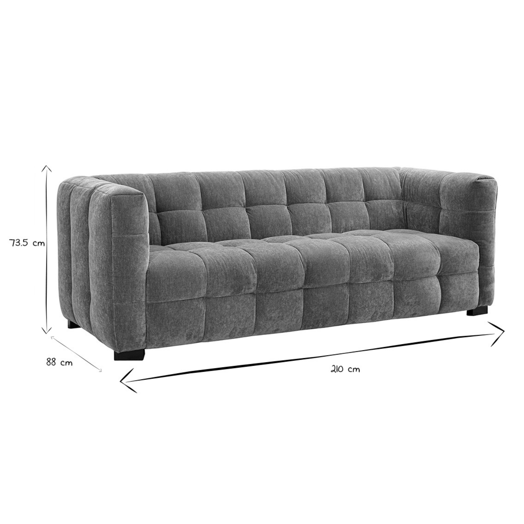 Designer Tufted Sofa