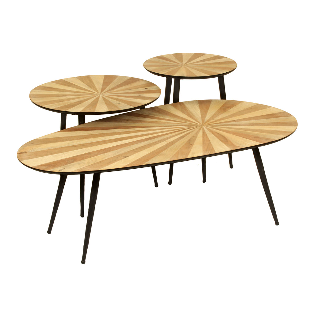 Modern 3-Piece Centre Table Set